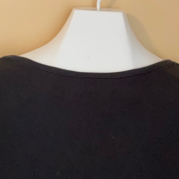 Westbound Size XL Black 3/4 Sleeve Tunic - Picture 2 of 8